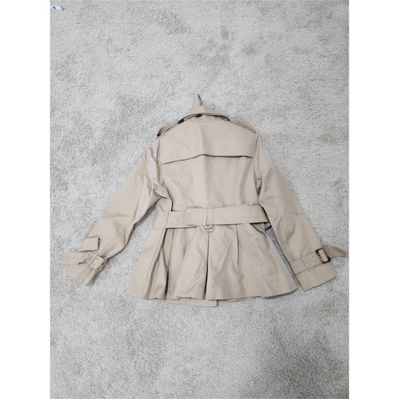 Authentic Burberry Trench Coat Beige Size Large - Picture 11 of 13